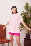 Basic T-shirt-Pembe